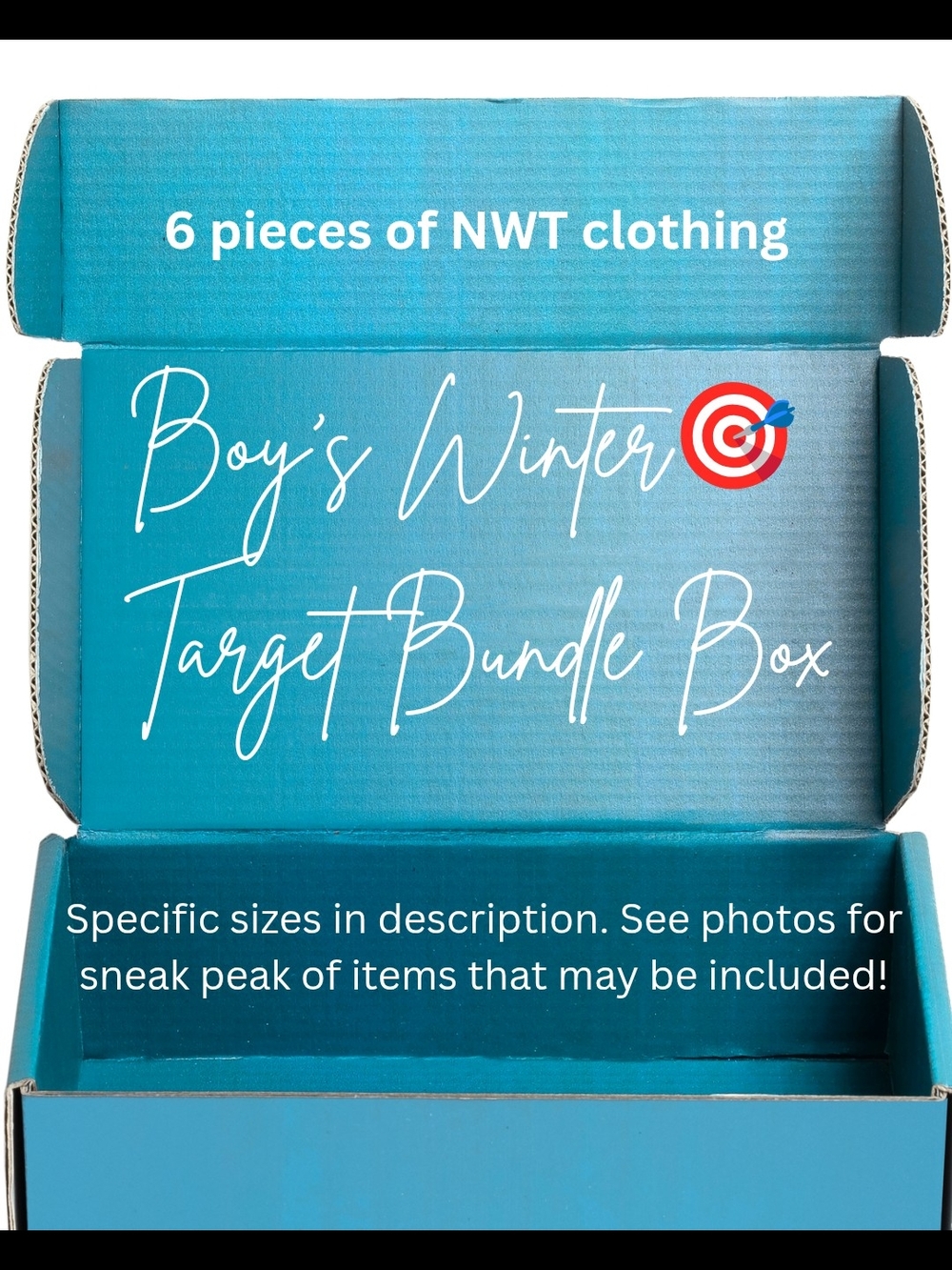 Boy's Winter Target Clothing Bundle Box- 6 Pieces